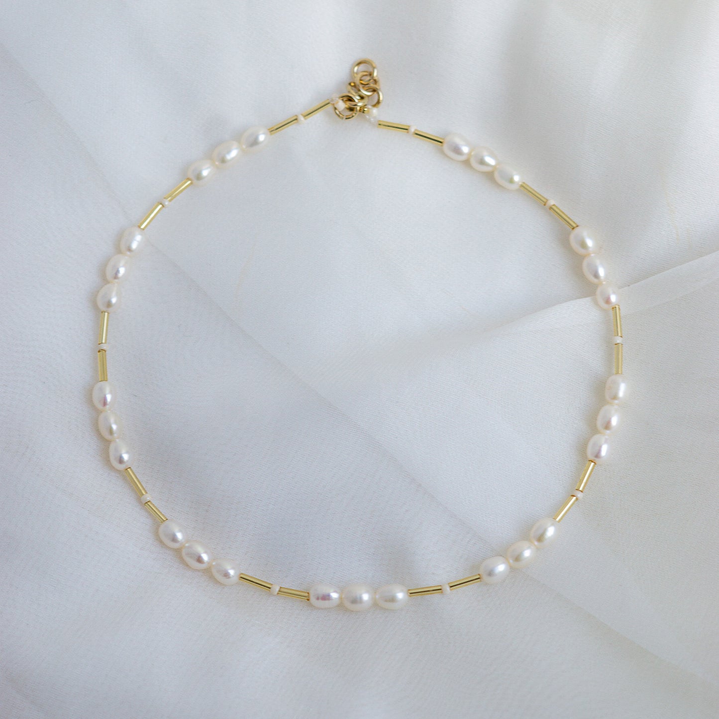 Collier en perles d'eau douce