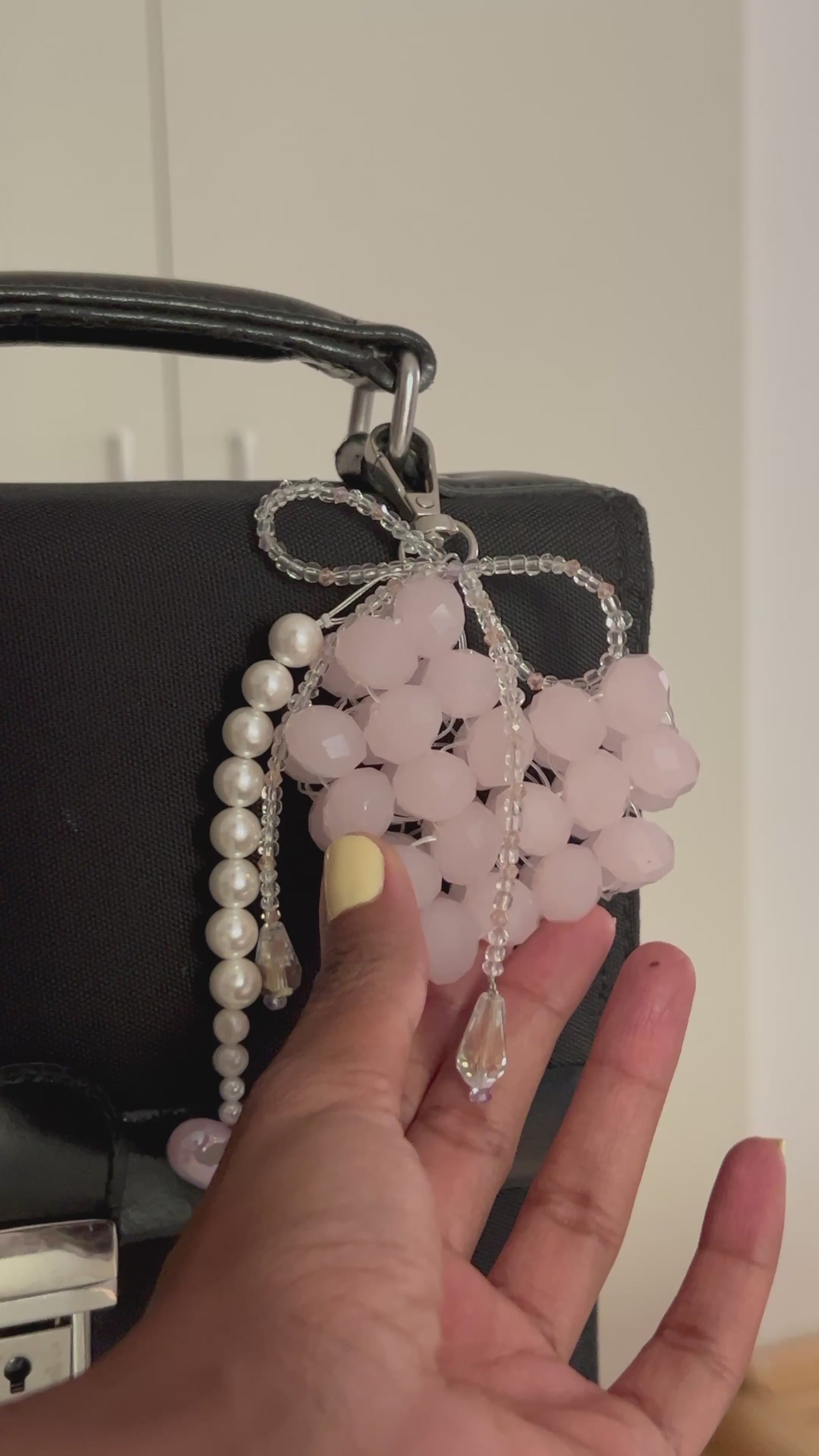 porte-clé perles fait mains
